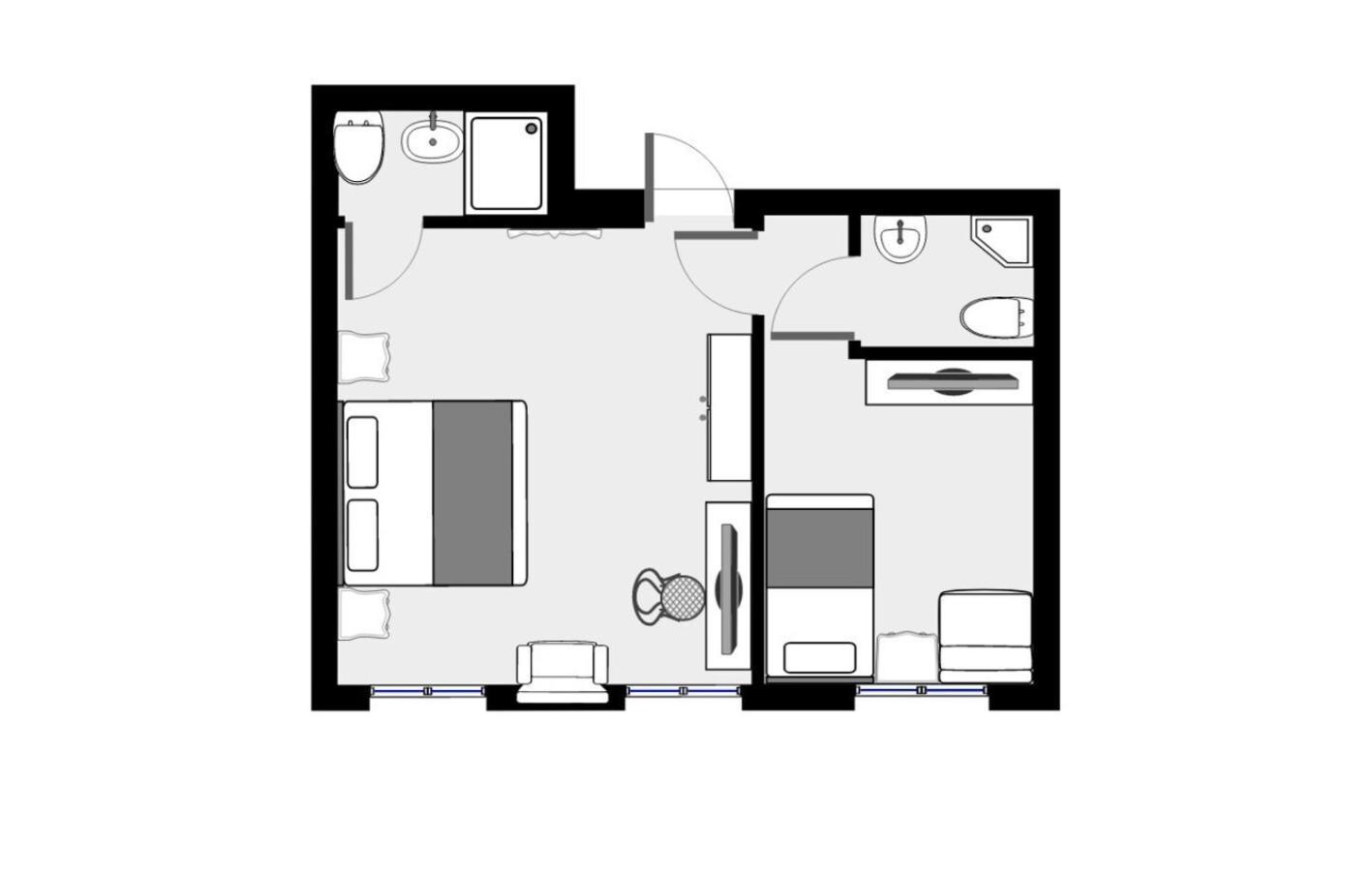 Hotel Rathausgloeckel Baden-Bade Quarto foto